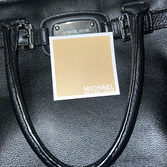 Michael Kors Black Leather Handbag